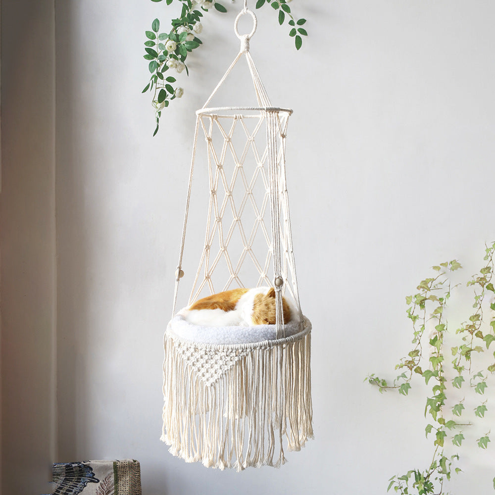 Kivu Macrame Pet Hammock